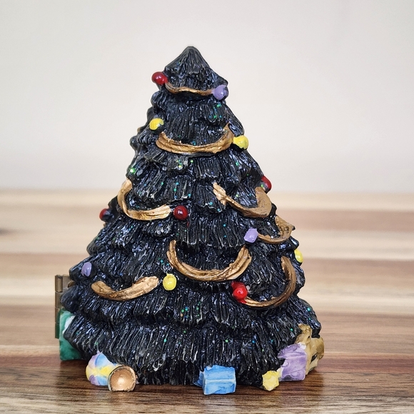 Vintage Diorama Christmas Tree Santa Claus Inside - Picture 9 of 12